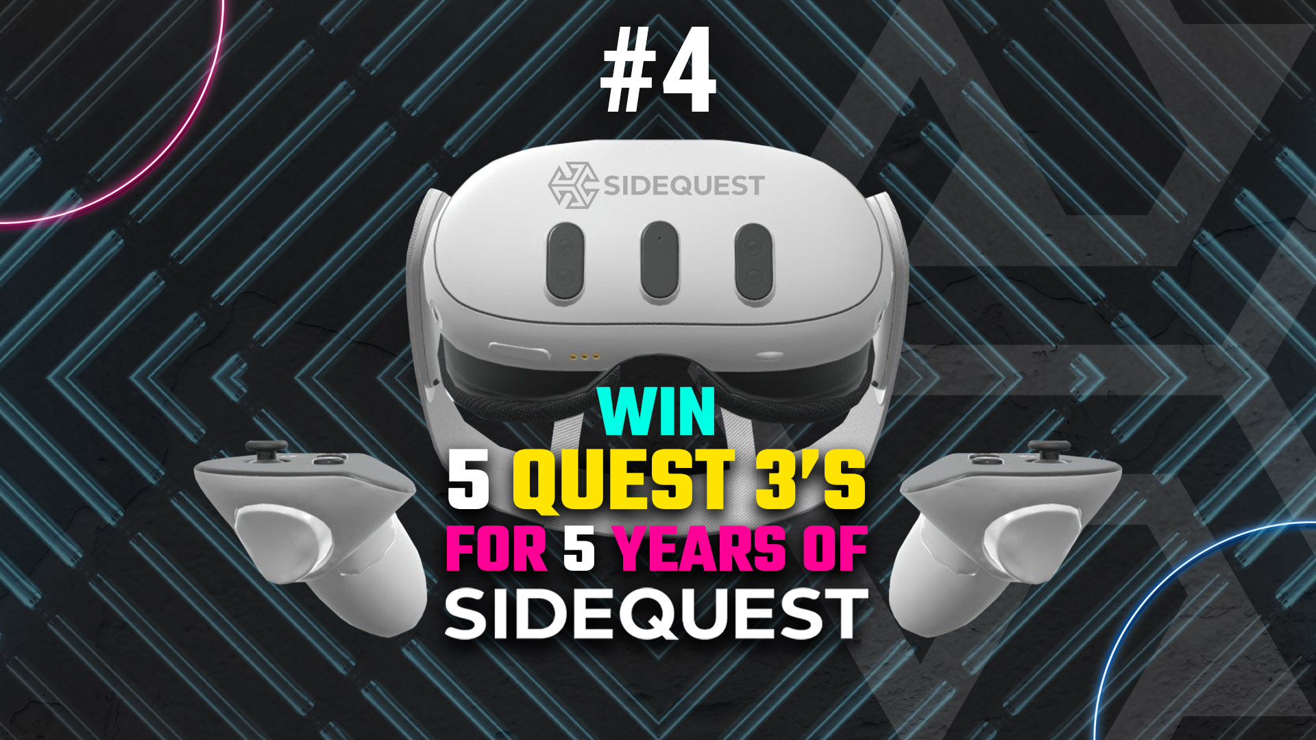 Quest 3 Giveaway #4! Giveaway on SideQuest - Oculus Quest Games & Apps  including AppLab Games ( Oculus App Lab )