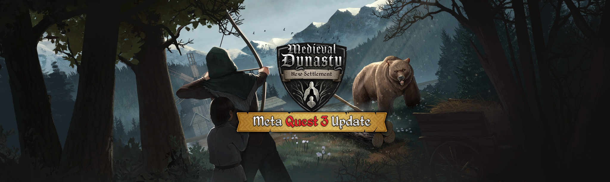 Medieval Dynasty New Settlement on SideQuest Oculus Quest Games & Apps including AppLab Games