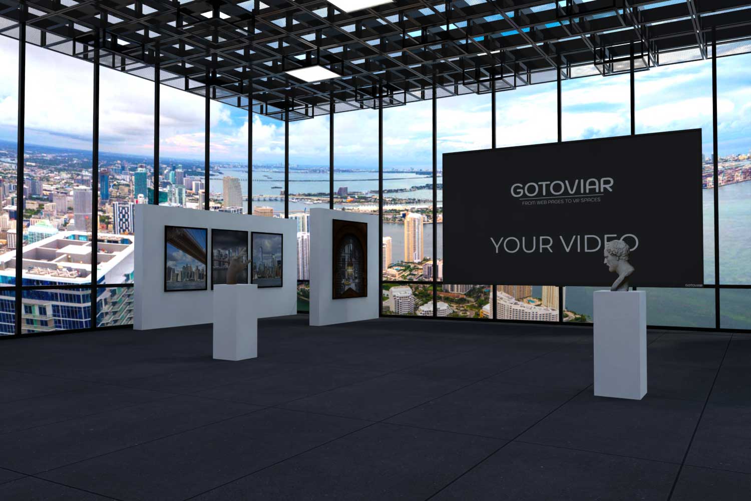 VR Art Gallery GOTOVIAR Demo on SideQuest Oculus Quest Games & Apps ...