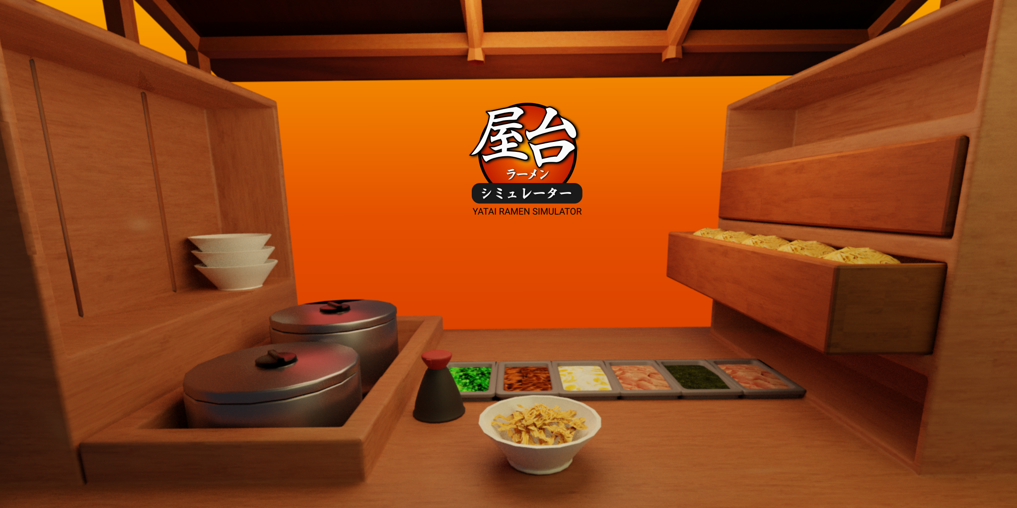 Ramen Simulator - Konsep Manajemen Kafe